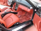 2008 Porsche 911 Turbo Cabriolet Terracotta Interior