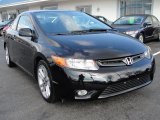 2007 Nighthawk Black Pearl Honda Civic Si Coupe #40879732