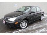 2007 Pitch Black Ford Focus ZX4 SE Sedan #40879186