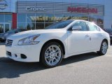 2011 Winter Frost White Nissan Maxima 3.5 S #40879446