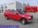 2004 Bright Red Ford F150 XLT SuperCab 4x4 #40961671