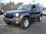 2004 Patriot Blue Pearl Jeep Liberty Sport 4x4 #40961674