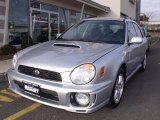 2002 Platinum Silver Metallic Subaru Impreza WRX Wagon #40962331