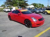 2003 Laser Red Infiniti G 35 Coupe #40962386