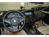 2010 BMW 6 Series 650i Convertible Cream Beige Interior
