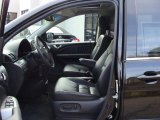2008 Honda Odyssey Touring Black Interior
