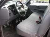 2000 Ford F150 XL Regular Cab 4x4 Medium Graphite Interior
