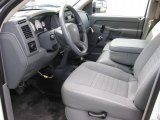 2007 Dodge Ram 3500 ST Quad Cab 4x4 Dually Medium Slate Gray Interior