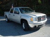 2007 Silver Birch Metallic GMC Sierra 1500 SLE Crew Cab 4x4 #40962500