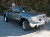 2008 Stealth Gray Metallic GMC Sierra 1500 SLE Crew Cab 4x4 #40962501