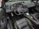 2006 Lamborghini Gallardo Spyder Black Interior