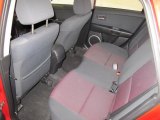 2005 Mazda MAZDA3 s Hatchback Black/Red Interior