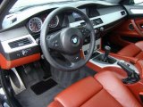 2008 BMW M5 Sedan Indianapolis Red Interior
