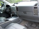 2005 Nissan Titan LE Crew Cab 4x4 Graphite/Titanium Interior