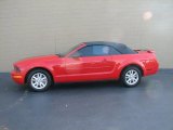 2006 Torch Red Ford Mustang V6 Deluxe Convertible #41022998
