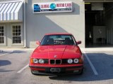 1989 BMW 5 Series Red