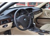 2009 BMW 3 Series 328xi Sedan Beige Interior