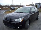 2009 Ebony Black Ford Focus SES Coupe #41022882