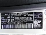 2011 E Color Code for Arctic White - Color Code: 650