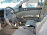 2006 Hyundai Sonata LX V6 Beige Interior