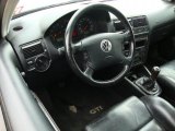 2001 Volkswagen GTI GLX Black Interior