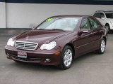 2006 Barolo Red Metallic Mercedes-Benz C 280 4Matic Luxury #4097496