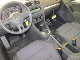 2011 Volkswagen Golf 2 Door Titan Black Interior