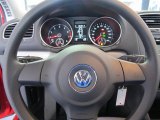 2011 Volkswagen Golf 4 Door Steering Wheel