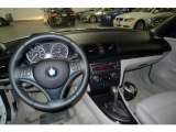 2011 BMW 1 Series 128i Convertible Taupe Interior