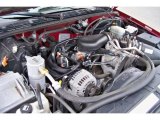 2003 Chevrolet S10 ZR2 Extended Cab 4x4 4.3 Liter OHV 12V Vortec V6 Engine