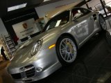 2011 Platinum Silver Metallic Porsche 911 Turbo S Coupe #41068009