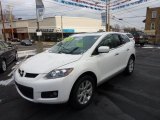 2008 Crystal White Pearl Mica Mazda CX-7 Grand Touring AWD #41068173