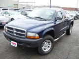 2004 Patriot Blue Pearl Dodge Dakota SXT Club Cab 4x4 #41068027