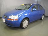 2004 Bright Blue Metallic Chevrolet Aveo Sedan #41068353