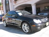 2008 Obsidian Black Metallic Mercedes-Benz CLK 350 Coupe #41068213