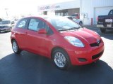 2011 Toyota Yaris Absolutely Red