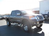 2010 Smoke Metallic Nissan Titan PRO-4X Crew Cab 4x4 #41068374