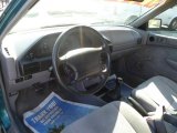 1995 Ford Escort LX Coupe Gray Interior