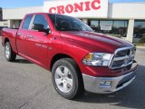 2011 Deep Cherry Red Crystal Pearl Dodge Ram 1500 Big Horn Quad Cab #41068266