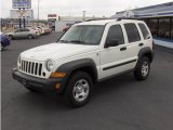 2006 Stone White Jeep Liberty Sport 4x4 #4088327