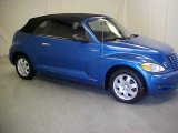 2005 Electric Blue Pearl Chrysler PT Cruiser Touring Turbo Convertible #41068462