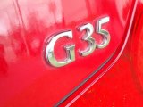2007 Infiniti G 35 Coupe Marks and Logos