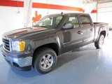 2011 Storm Gray Metallic GMC Sierra 1500 SLE Crew Cab #41111616