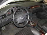 2004 Audi A6 3.0 quattro Sedan Ebony Interior