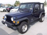 2004 Jeep Wrangler Patriot Blue Pearl