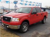 2007 Bright Red Ford F150 XLT SuperCrew 4x4 #4088329