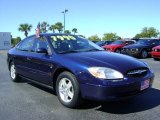 2000 Medium Royal Blue Metallic Ford Taurus SEL #410150