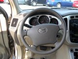 2004 Toyota Highlander I4 Steering Wheel