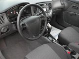 2009 Kia Rio LX Sedan Gray Interior