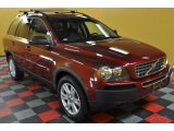 Ruby Red Metallic Volvo XC90 in 2006